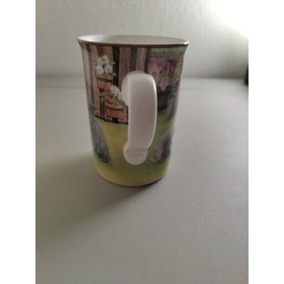 Kittens Cats Coffee Mug Cup Royal Bone China Ceramic Thailand Vintage 8oz. - Picture 4 of 14